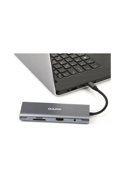 DARK DK-AC-U31X36 Type C-USB 3.1 - Kart Okuyucu/HDMI/10/100/1000