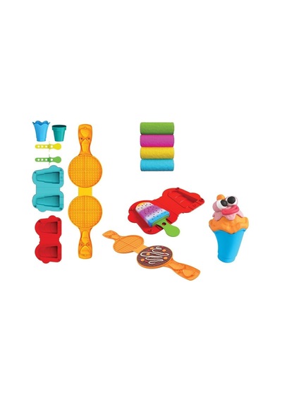 03556 Waffle-dondurma Hamur Set 200gr Çok  Renkli