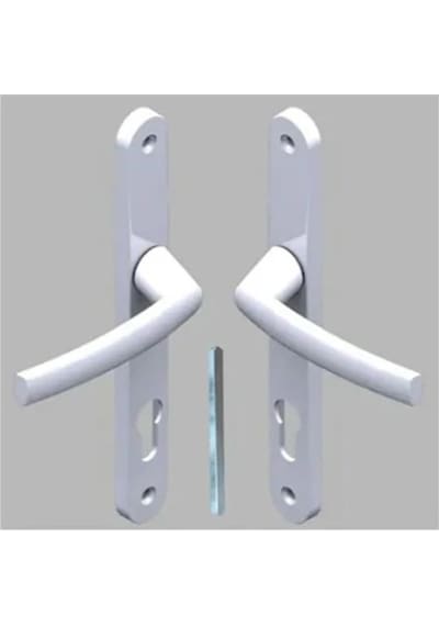 Çankaya Metal Pvc Kapı Kolu Beyaz