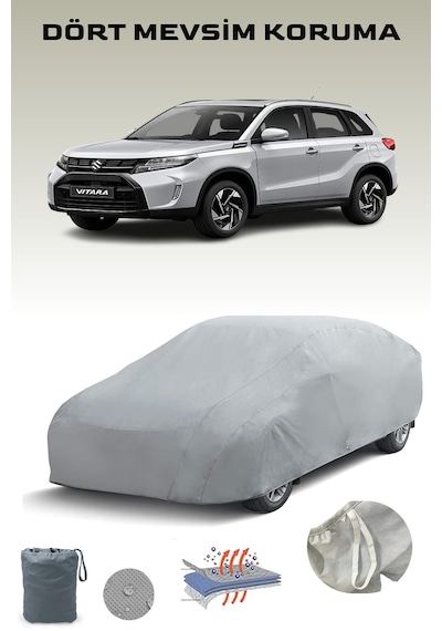 Suzukı Vitara 2014 - 2021 Araba Brandası Oto Branda Gri