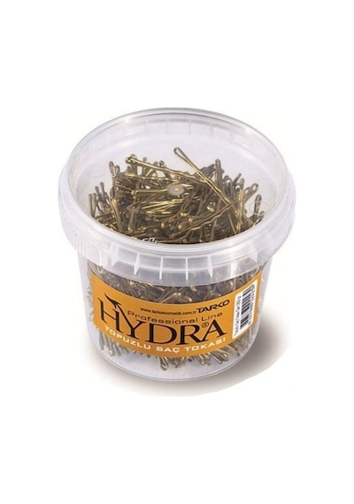 Hydra Topuzlu Saç Tokası Sarı Gold 250 Gr