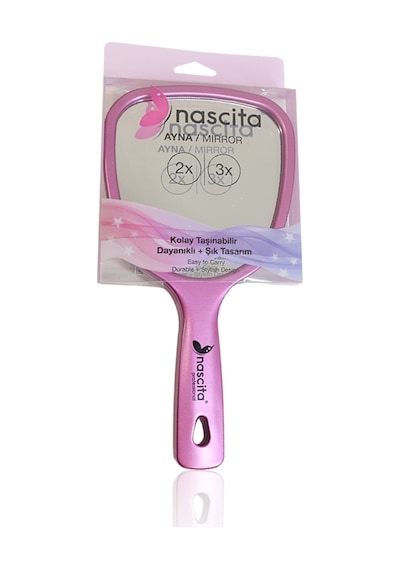 Nascita Büyüteçli El Aynası Nasayna00049pn Çok Renkli