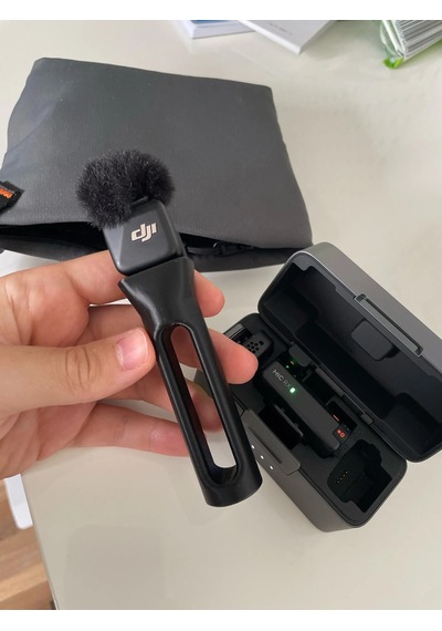 Djı Mic Mini El Tipi Mikrofon Tutucu Ergonomik Röportaj Ve Video Aparatı