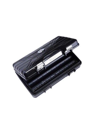Siyah Seyahat Tipi Humidor Puro Kutusu