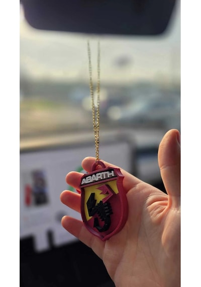 Abarth Dikiz Ayna Süsü Zincirli