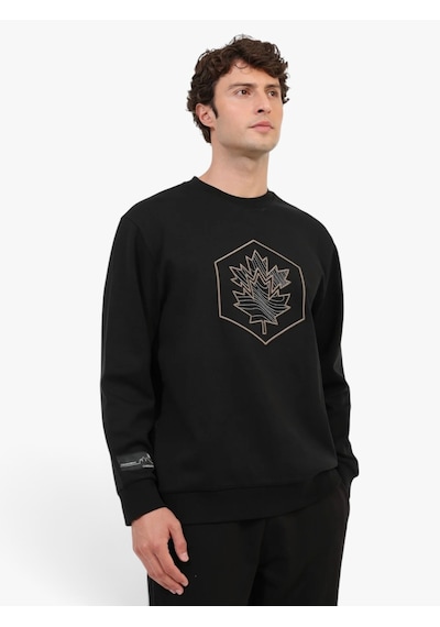Lumberjack 6w Ml Arman 16nat26-4 6pr Erkek Siyah Sweatshirt - 102708344