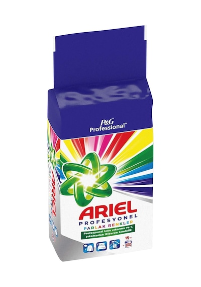 Ariel Professional Toz Çamaşır Deterjanı Parlak Renkler 15 Kg 2950 ML