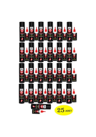 Selsil Ninja Mdf Hızlı Yapıştırıcı 25 Adet 400 Ml 100 Gr 1 Koli 290 ML