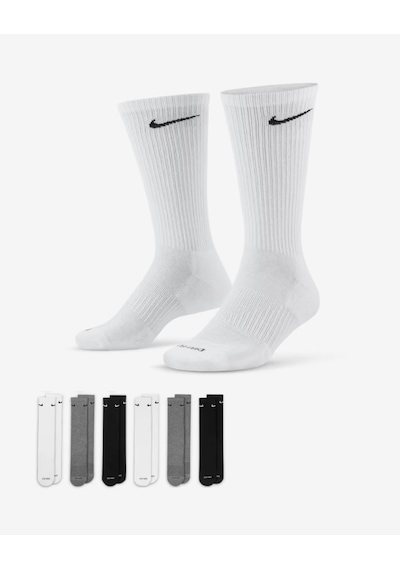 Nike Everyday Plus Destekli Antrenman Crew Çorapları 6 Çift Sx6897-965 Cok Renklı