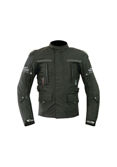 Motoanl Motosiklet Montu Maxdura Kumaş 4 Mevsim Titanyum Korumalı Mont Füme
