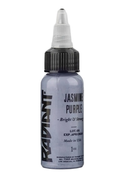Jasmine Purple Radiant Dövme Boyası 30ml Yoğun Mor Profesyonel Tattoo Ink