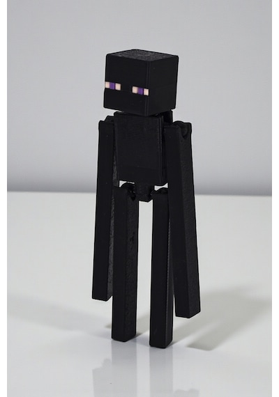 Minecraft Enderman - Oynar Eklemli Oyuncak Figür