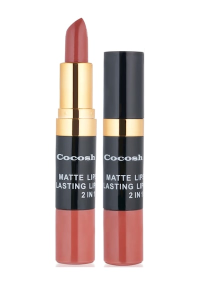 Cocosh She Ruj - Matte Smile Lipstick & Lipgloss 2 In 1 04 Brown 8681569700499 - 04brown Diğer