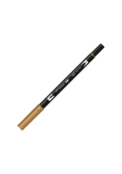 Tombow Dual Brush Pen Fırça Uçlu Koyu Toprak Keçeli Kalem T-027