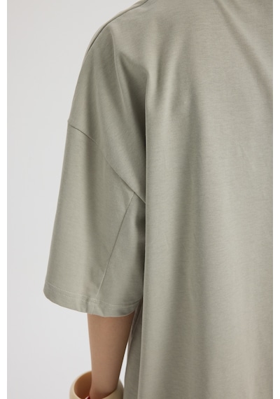 Mai Studios Co. Theory Oversize Gri T-shirt Gri