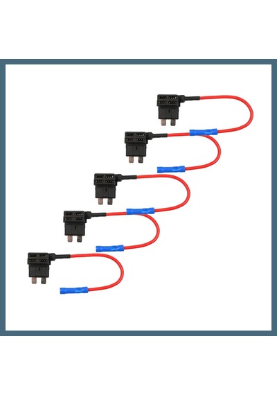 Agc Uygun Sepet Standart Bıçak Sigorta Çoklayıcı Fuse Tap 5 Adet Agc Diğer