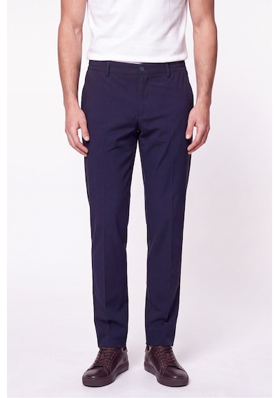Comfort Fit Esnek Pamuklu Yan Cep Lacivert Jogger Pantıolon P 1220