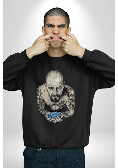 Breaking Bad Kadın Erkek Siyah Sweatshirt Siyah