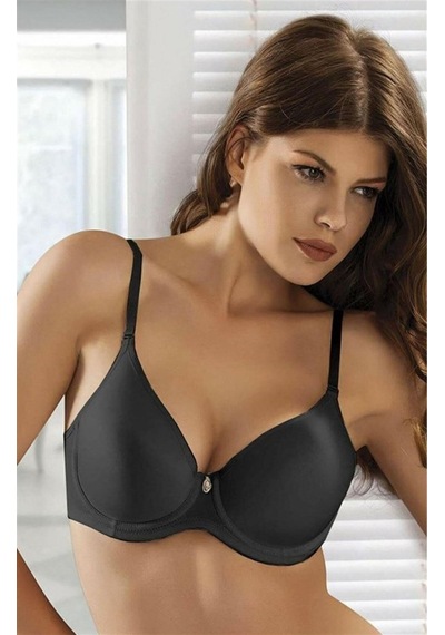 Le Jardin 9400 Olımpıa Push Up Sütyen Siyah - Siyah