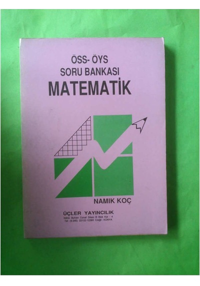 Matematik Soru Bankası Öss-Öys 1991 Yılı Basım