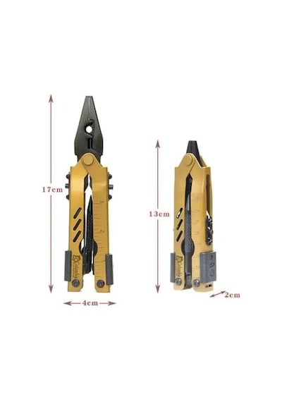 Columbia Company Np-1010-b Çok Amaçlı Katlanabilir Pense, Çakı, İmha Pensesi