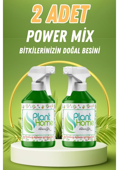 2 Adet Süper Set - Kök Yaprak Tomurcuk Bitki Besini Power Mix Diğer