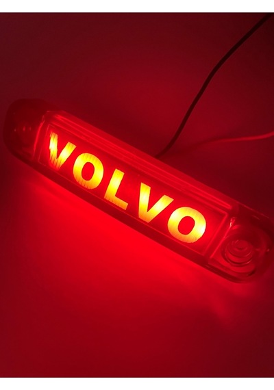 Ahmet Otomotiv 5 Adet Volvo Yazılı Parmak Led Kırmızı Renk
