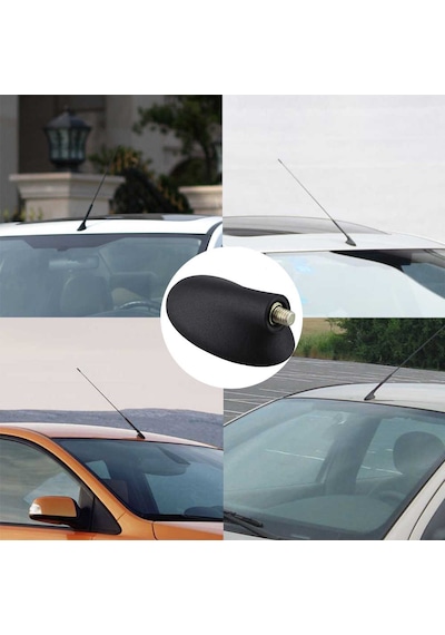 Ford Focus Fiesta Tavan Anteni ve Gövdesi Komple Takım 27 Cm Dişi