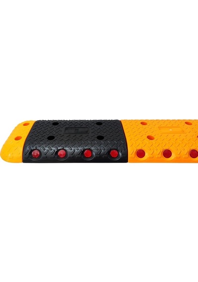 Yüksek Etkili Plastik Yol Kasisi Kapağı 25 X 10 X 5 Cm - Sarı-3136