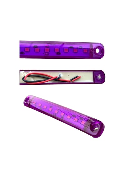 Ahmet Otomotiv 10 Adet 9 Ledli Parmak Led Lamba Mor 12v-24v Ahmet Otomotiv 10 Adet 9 Ledli Parmak Led Lamba Mor 12v-24v