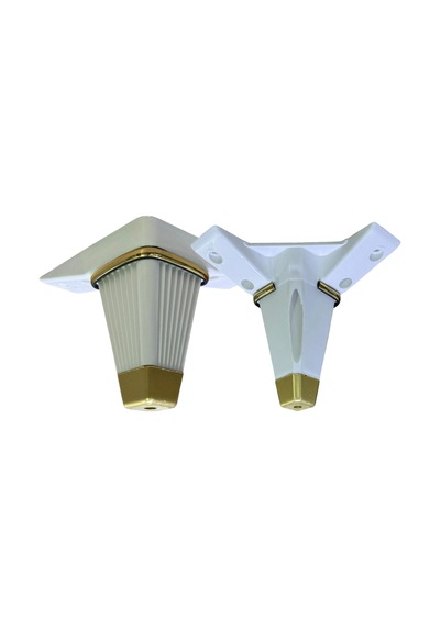 Cateksss 12 Cm Eyfel Ayak Beyaz - 2 Li Paket