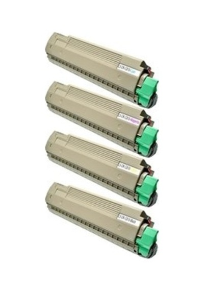 Tonerturk Oki C810 / C830 Uyumlu Toner Set