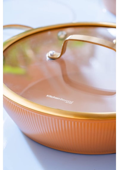 Acar Ultimate Pro 7 Parça Tencere Seti - Rose Gold