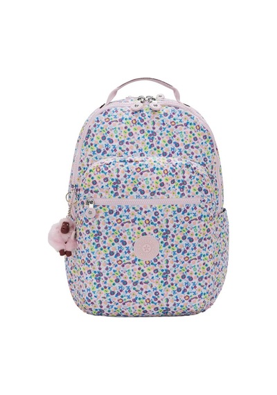 Kipling Seoul Lap Large Sırt Çantası Digi Flower Print Kı58167er Çok Renkli