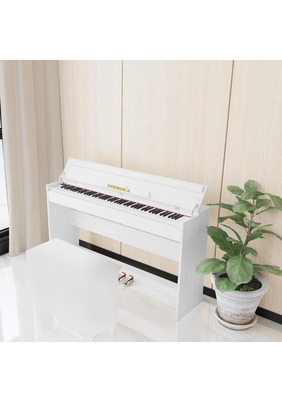 Cremonia 58817 Wh Piyano Taburesi Beyaz