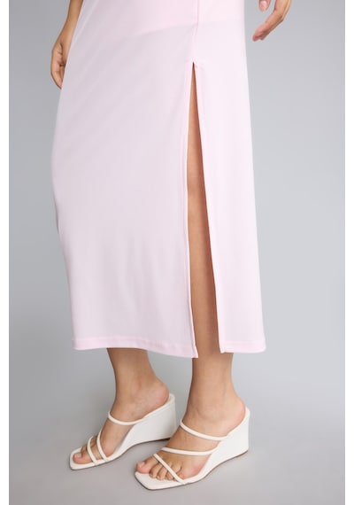 Defacto Bodycon Vücudu Saran Kare Yaka Askılı Mıı Açık Pembe Elbise H6454ax26smpn343 Pembe-pn343