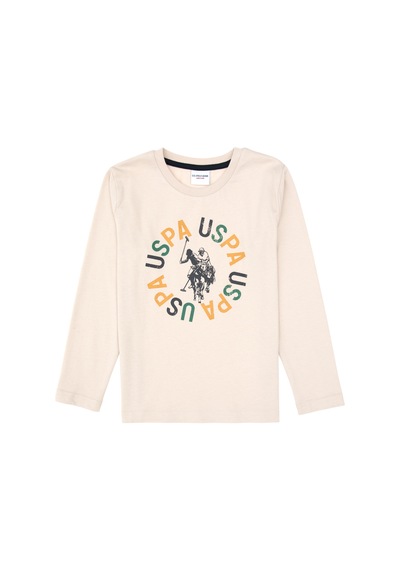 U.S. Polo Assn. Erkek Çocuk Bej Eşofman Takımı 50318681-VR011