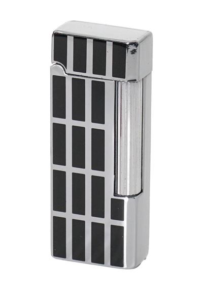 Zenit Taşlı Metal Siyah/gümüş Pipo Çakmağı 875623 Diğer