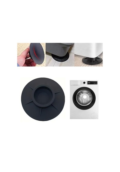 Sunup Sn-28660 Çamaşır Makinesi Tabanlık Stoper Titreşim Engelleyici Kauçuk Ped