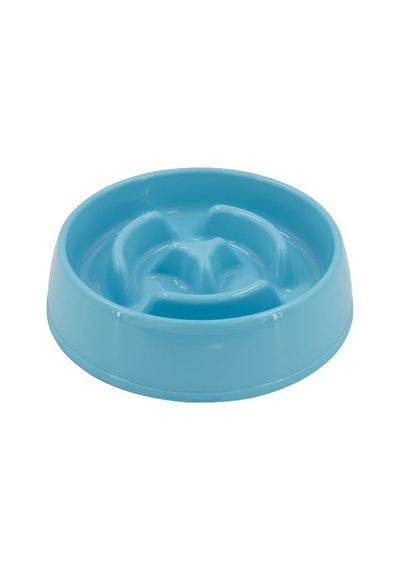 Premium Temelgerekse Evcilhayvansahibi Modernçizgi Petshop Kedi Köpek Yavaş Mama Yeme Kabı 375 Ml