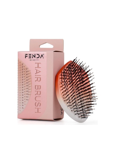 Fenda Profesyonel 4 Pinli Oval Turuncu Saç Fırçası Fndfpro00002or