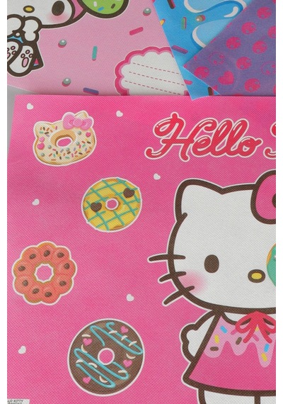 X Dekomus Lisanslı Hello Kitty,cinnamorol,my Melody,kuromi Best Friends 4 Adet Beslenme Örtüsü Diğer