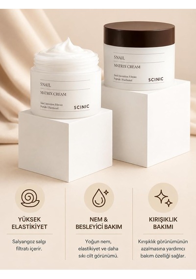 Snail Matrix Cream Salyangoz Özlü Kolajen İçerikli Nemlendirici Krem 79367080