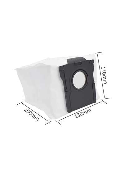 Dreame X40/x40 Pro/x40 Ultra Robot Süpürge Uyumlu Çöp Torbası 4 Adet