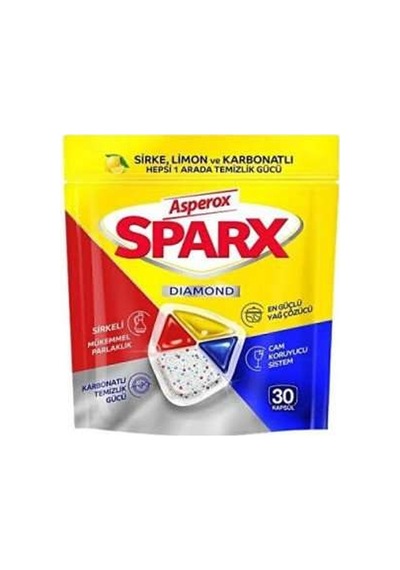Asperox Sparx Dıam Bulaşık Tablet 30 Lu