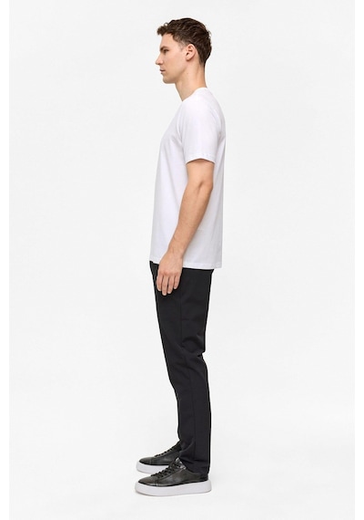 Back And Bond Beyaz Regular Fit Bisiklet Yaka Basic Tişört Çok Renkli