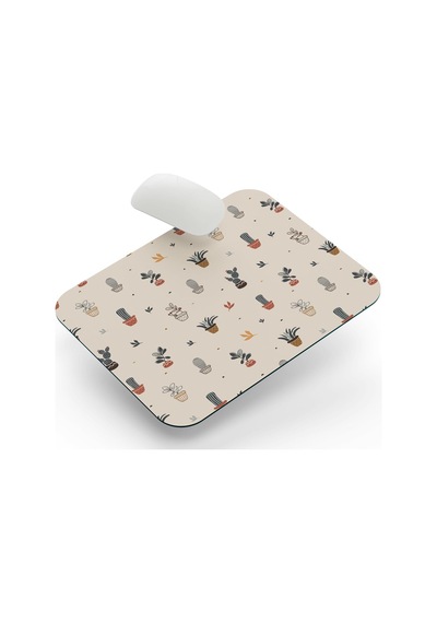 Lexroo Kaktüs - Dikdörtgen Mouse Pad, 17,5 Cm X 19,50 Cm