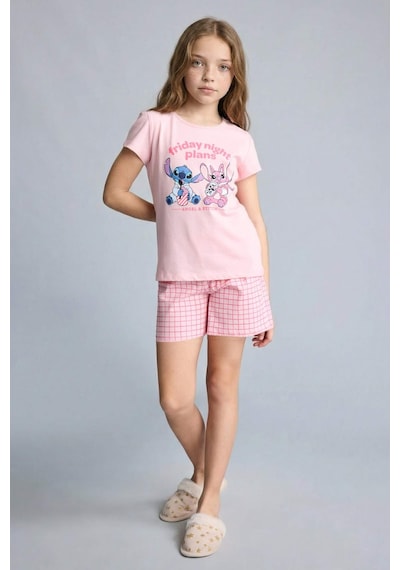 Defacto Dısney Lılo & Stıtch Regular Fıt 2li Pijama Takımı Kız Çocuk H2768a826sppn105 Pembe-pn105 Defacto Dısney Lılo & Stıtch Regular Fıt 2li Pijama Takımı Kız Çocuk H2768a826sppn105 Pembe-pn105