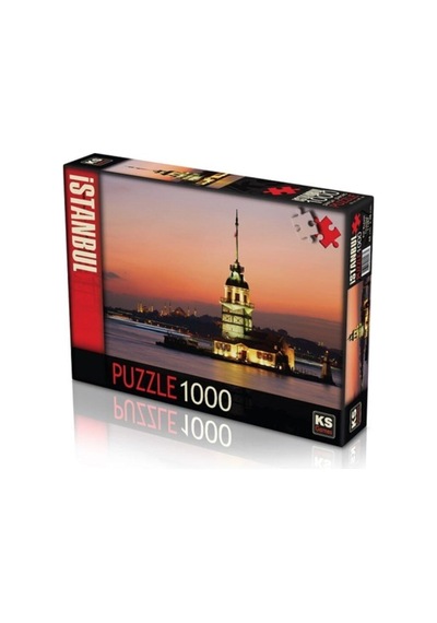 Puzzle 1000 Parça Kız Kulesi Gün Batımı