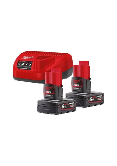 Milwaukee M12 Nrg-602 Akü + Şarj Cihazı Paket